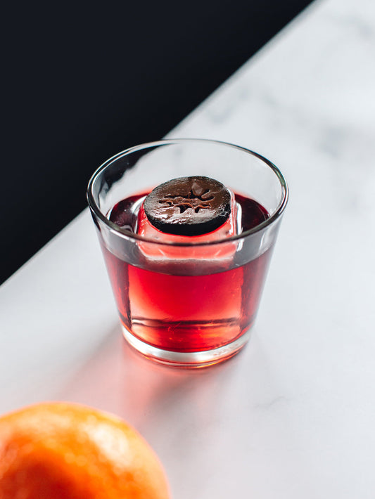 Boulevardier with Pickled Walnut