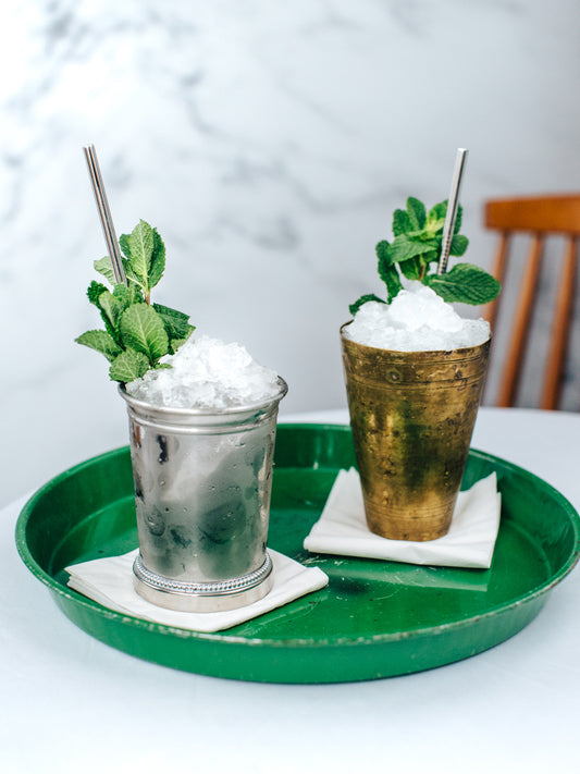 Rum & Peach Julep