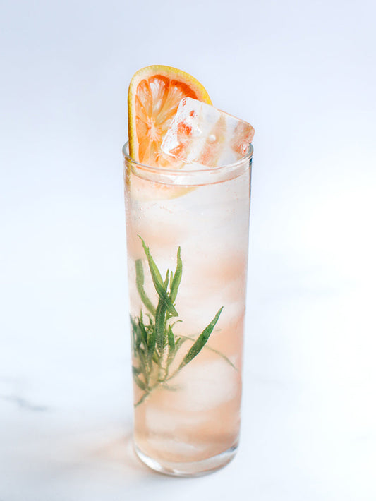 Vodka & Soda with Tarragon